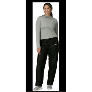 FROGG TOGGS Black Womens Classic ProAction Waterproof Breathable Rain Pant Small